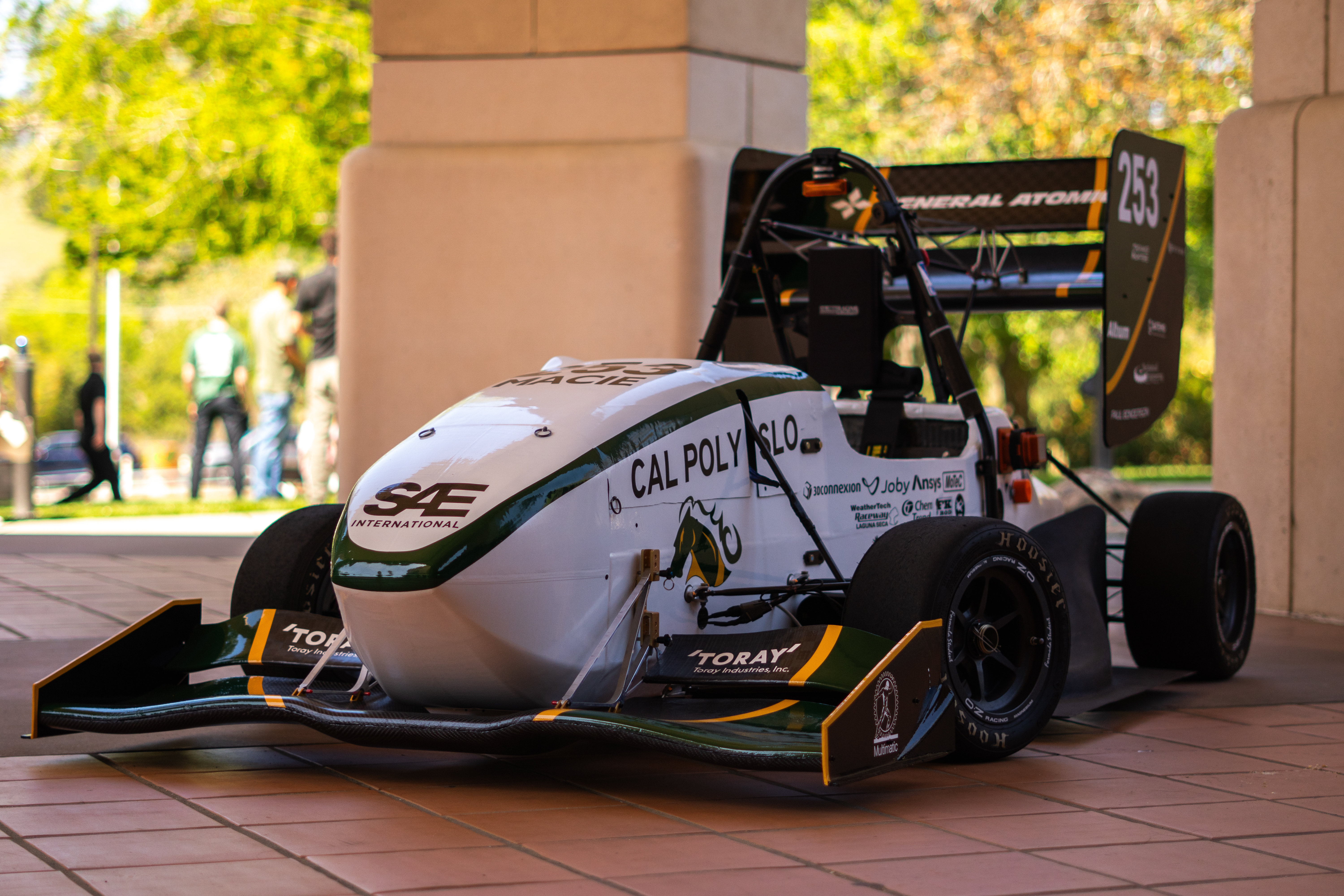 Cal Poly Racing's FSAE competition car.